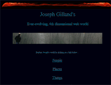 Tablet Screenshot of joegilland.com